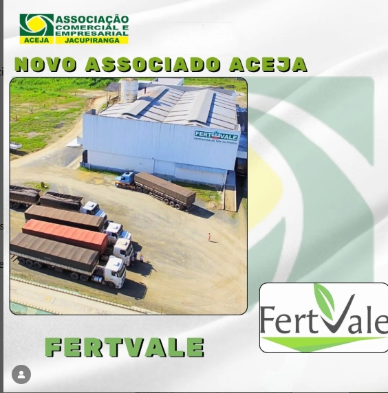 Notícia: NOVO ASSOCIADO FERTVALE